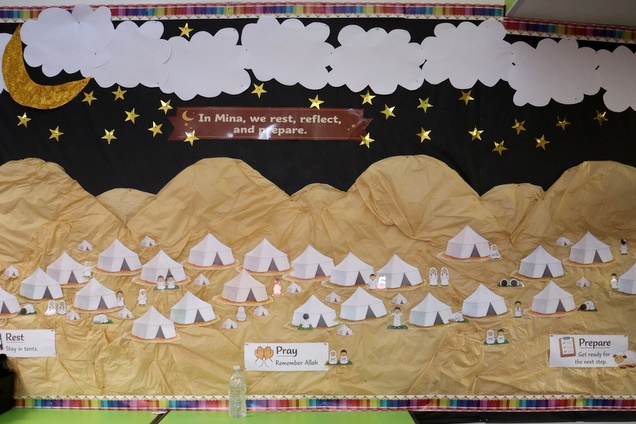 Students’ Hajj Display Installations