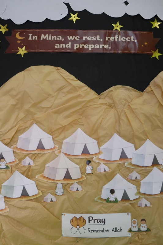 Students’ Hajj Display Installations