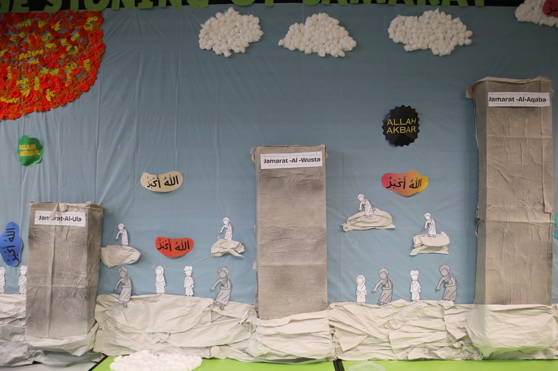 Students’ Hajj Display Installations