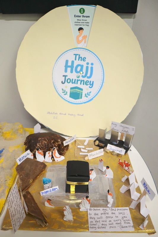 Students’ Hajj Display Installations