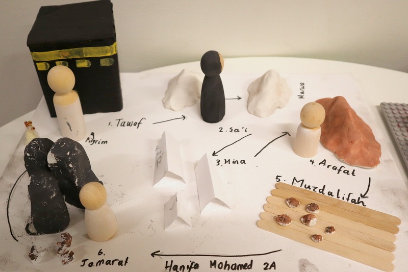 Students’ Hajj Display Installations