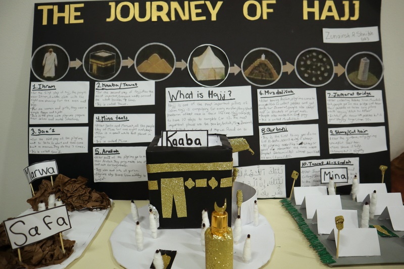 Students’ Hajj Display Installations