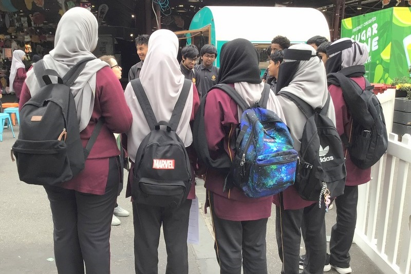 Year 8 LEAP at the Queen Victoria Market