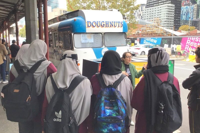 Year 8 LEAP at the Queen Victoria Market