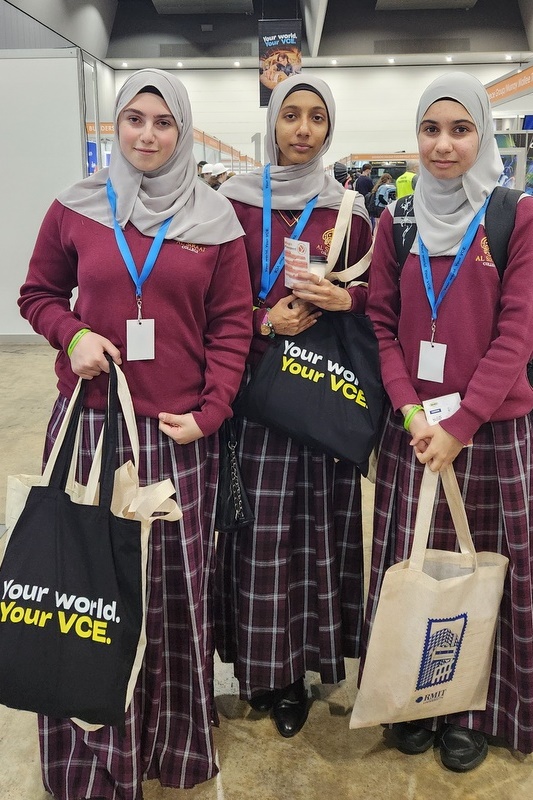 Year 9 Girls at Trade & Tech Fit Expo 2026