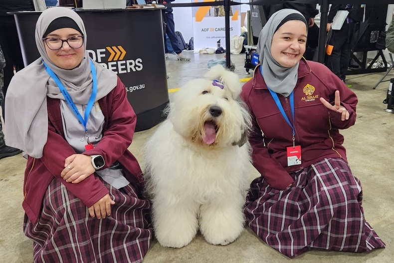 Year 9 Girls at Trade & Tech Fit Expo 2026