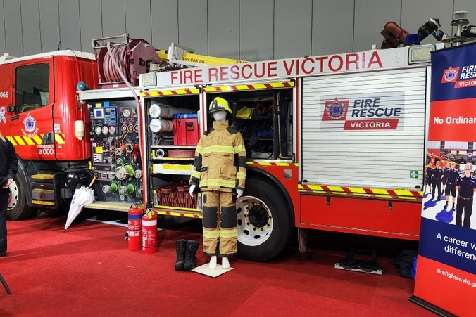 Year 9 Girls at Trade & Tech Fit Expo 2026