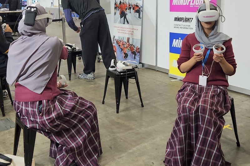 Year 9 Girls at Trade & Tech Fit Expo 2026