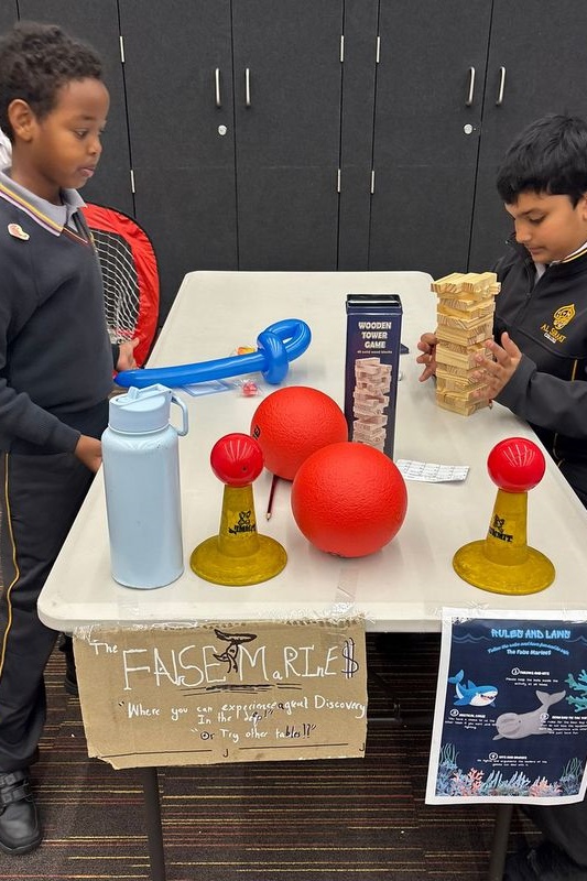 Year 6 Shark Tank for Year 1 & 2 Dojo Day