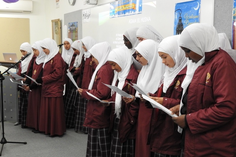 Senior Girls Welcome Ramadan Assembly