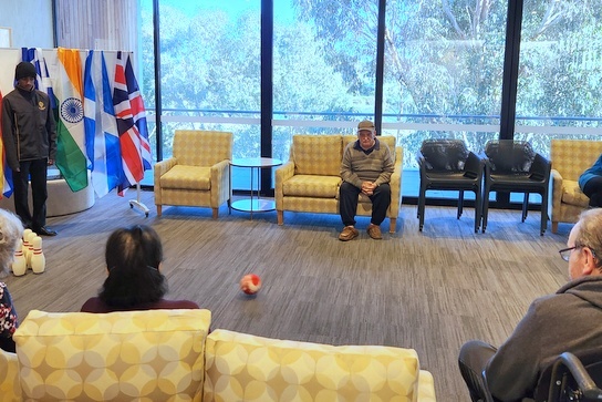 Students Connect with Aeralife Residents