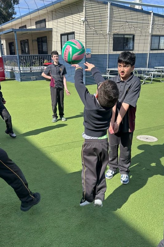 Year 5 Boys: Leading and Helping One Another
