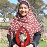 Dux Award recipient Amnah Arain (2015 Year 12 VCE Graduate)