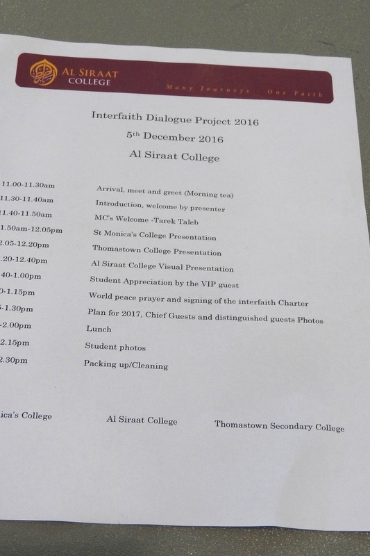 Interfaith Concluding Ceremony 2016