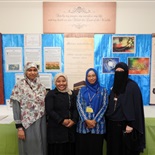 Ms Mehanaz (Primary Islamic Studies) with two Indonesian sisters currently visiting St. Monica's College and Ms Khadeejah (Secondary Islamic Studies)