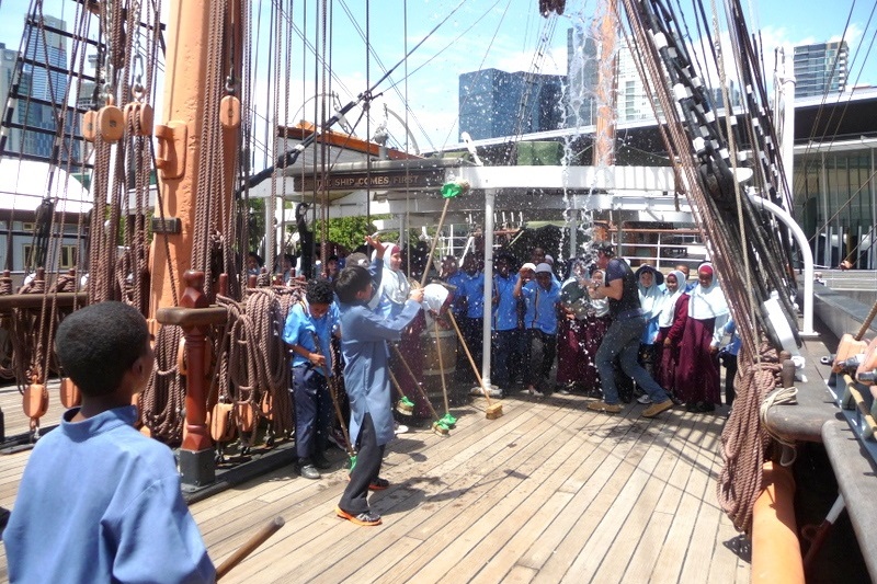 OId Melbourne Goal and Polly Woodside Excursion