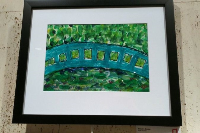 Students Art Works on Exhibition