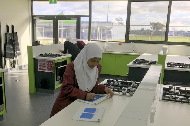 Food Tech Classes Now in New Kitchen
