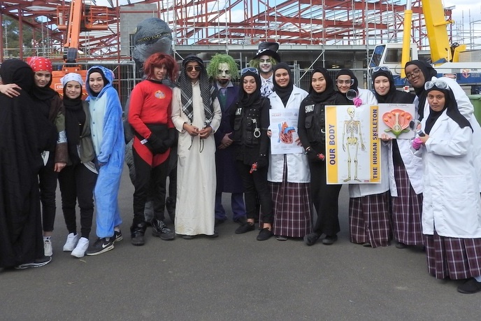 Secondary Book Character Parade Assembly