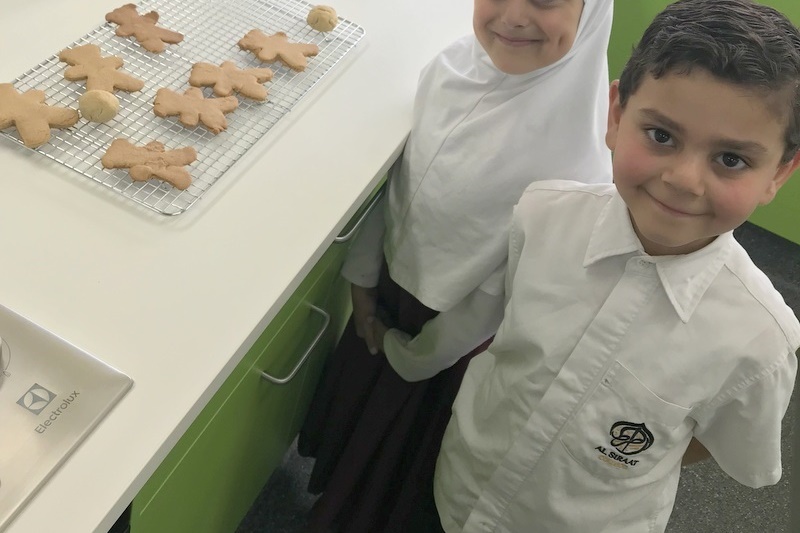Gingerbread Men Baking