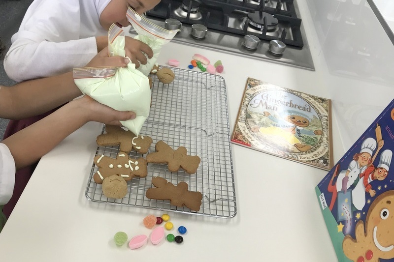Gingerbread Men Baking
