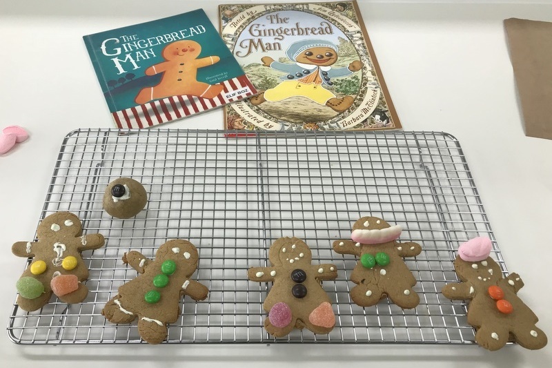 Gingerbread Men Baking