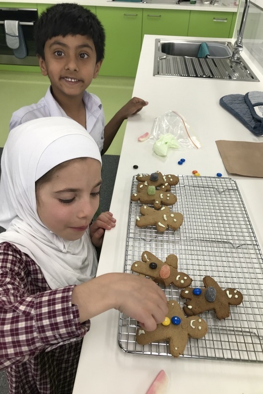 Gingerbread Men Baking