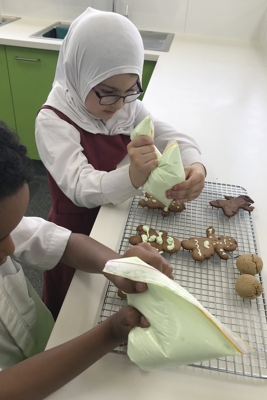Gingerbread Men Baking