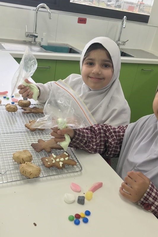 Gingerbread Men Baking