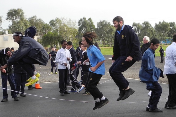 Student Participated in Jump Rope for Heart