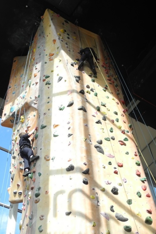 Secondary SRC: Team Building Indoor Climbing