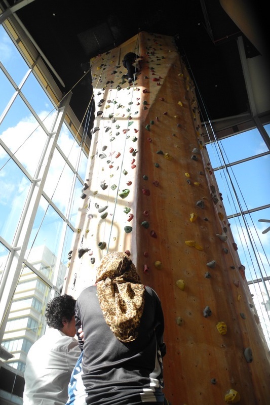 Secondary SRC: Team Building Indoor Climbing