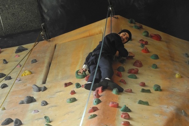 Secondary SRC: Team Building Indoor Climbing