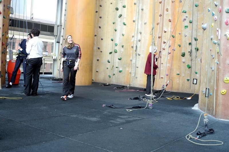 Secondary SRC: Team Building Indoor Climbing
