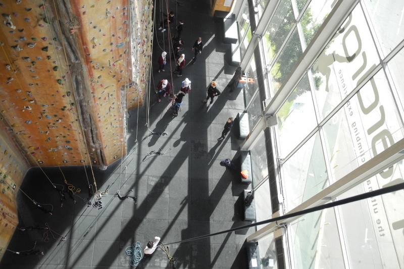 Secondary SRC: Team Building Indoor Climbing
