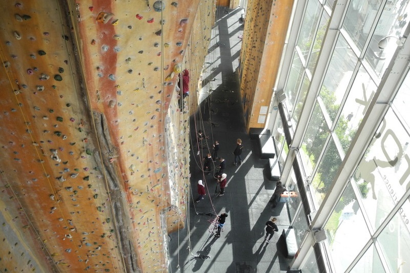 Secondary SRC: Team Building Indoor Climbing