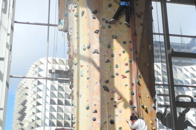 Secondary SRC: Team Building Indoor Climbing