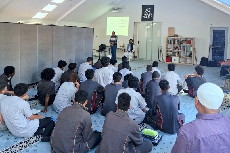 Year 11 & 12 workshop with Dr Mahmoud