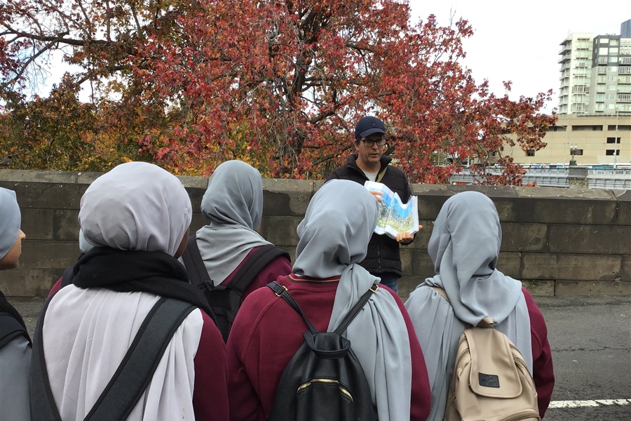 Year 7 and 8 LEAP Inquiry Students Explore Melbourne’s Multicultural History