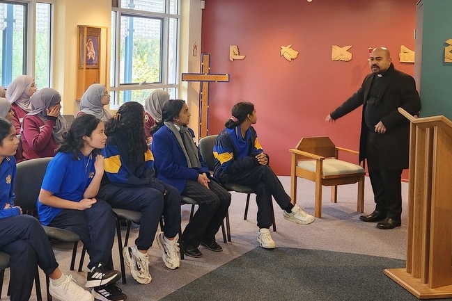 Year 9 Interfaith Students’ Visit to St Monica’s College