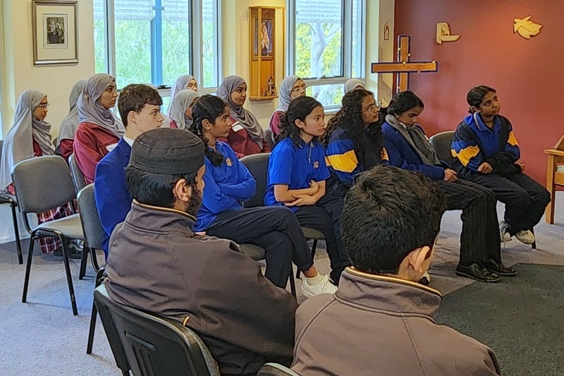 Year 9 Interfaith Students’ Visit to St Monica’s College