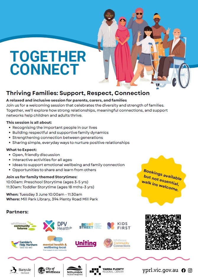 Together Connect Series – Families June & July