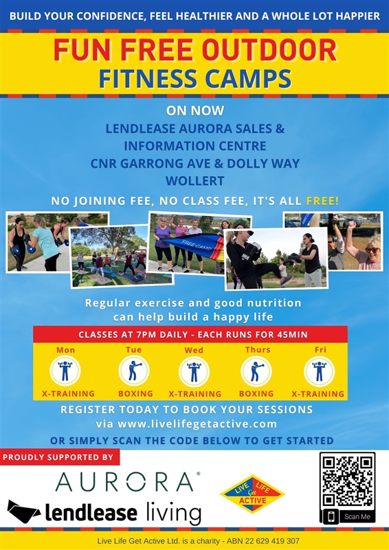 Free Outdoor Fitness Camps in Wollert