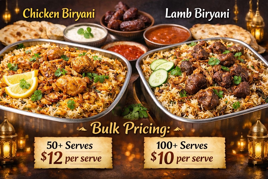 Ramadan Bulk Biryani Catering