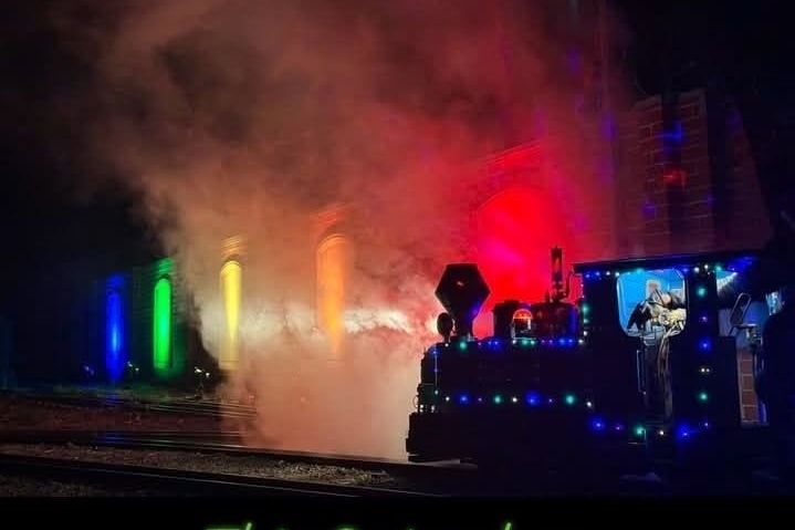 4 July: Winter Lights at Eltham Miniature Railway