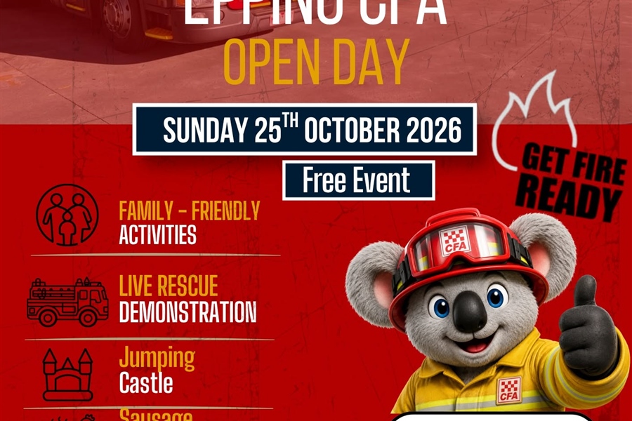 25 Oct: Epping CFA Open Day
