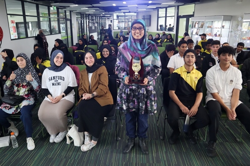 College DUX of 2020: Aishah Arain