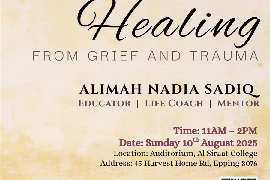 10 Aug: Healing from Grief and Trauma
