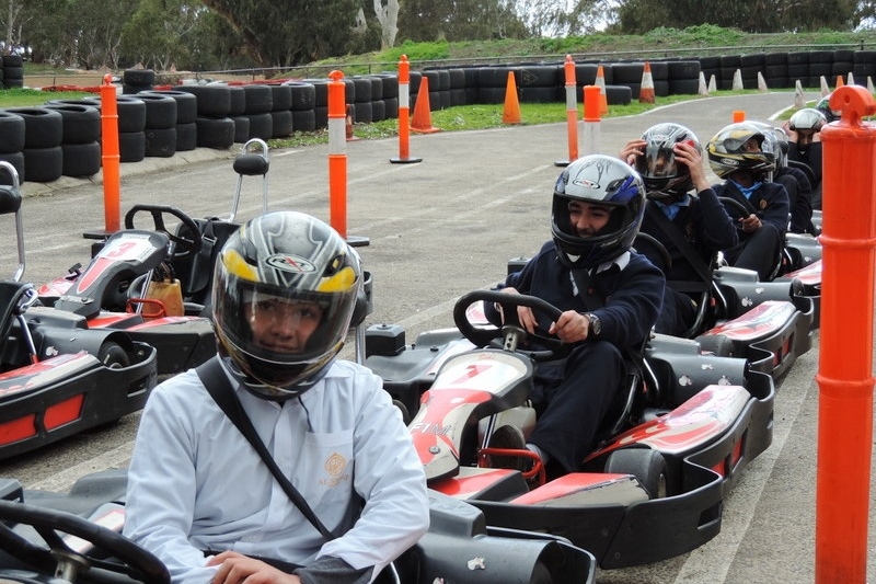 Senior Boys' Outdoor Education Program: Go Karting