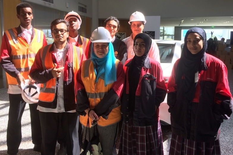 Year 12 VCE students' visit to the Toyota Factory